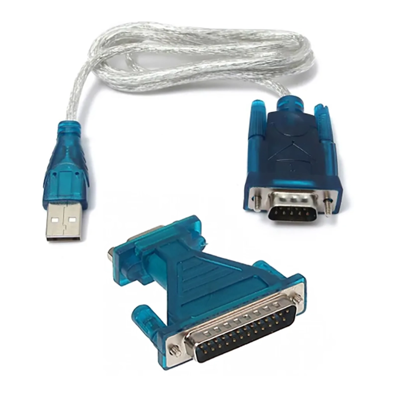 کابل تبدیل USB 2.0 به RS232(COM) درجه یک متراژ 80 سانتی متر